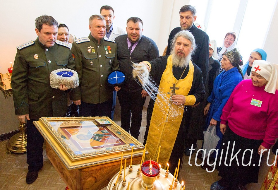 Открытие домового храма во второй городской больнице.