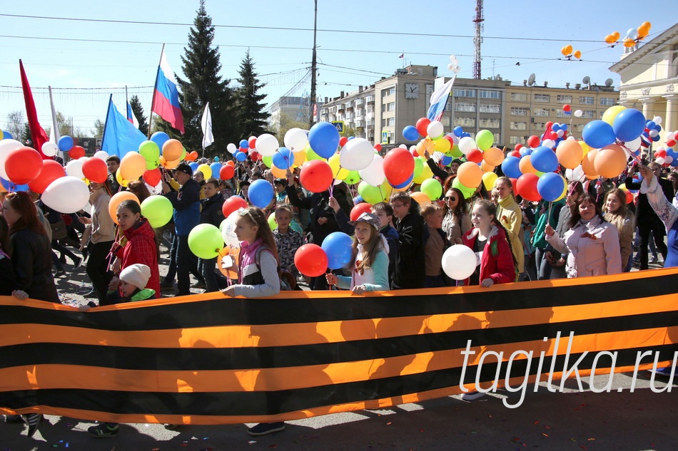 День Победы! Праздничная демонстрация. Продолжение.
