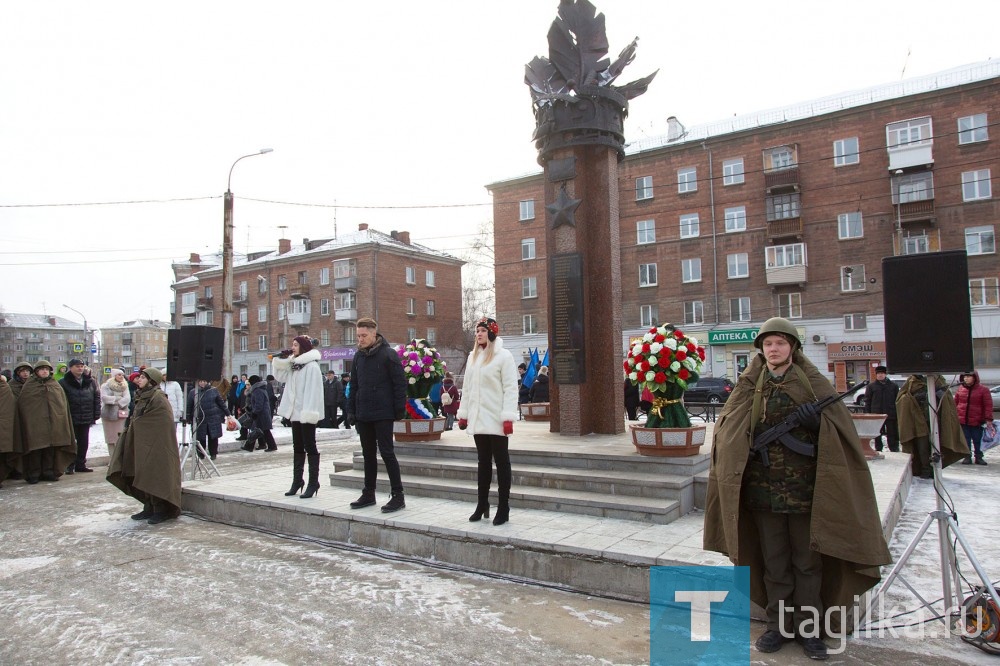 Митинг, посвященный 75-летию победы в Сталинградской битве