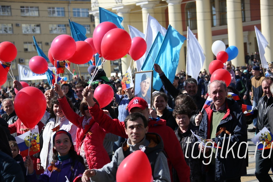День Победы! Праздничная демонстрация.