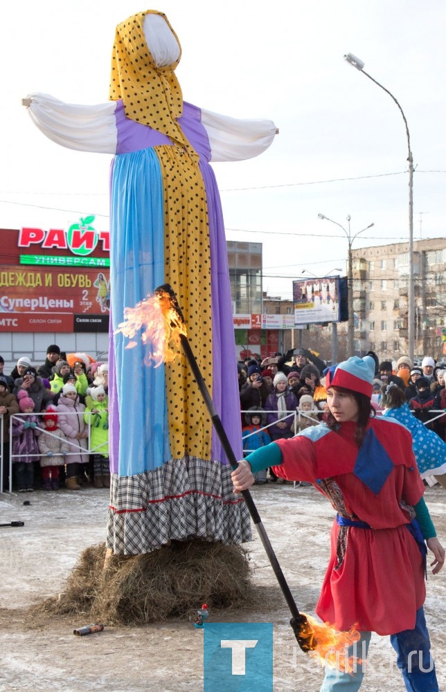 «Наша Масленица». Площадка перед ДК «Юбилейный».