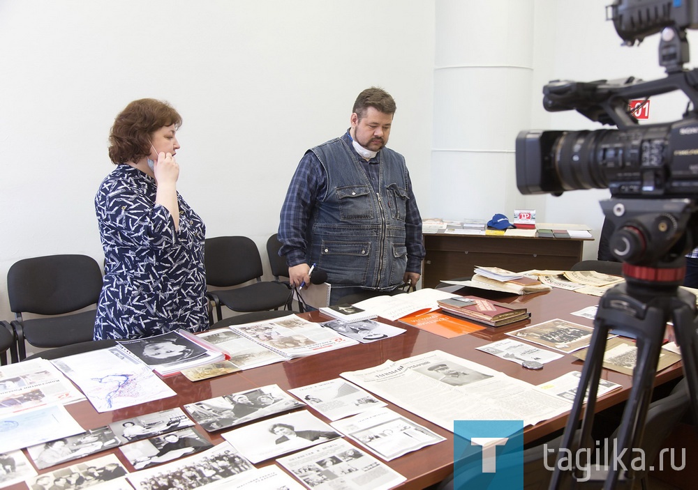 Первая фронтовая страница в «Музее «Тагильского рабочего»