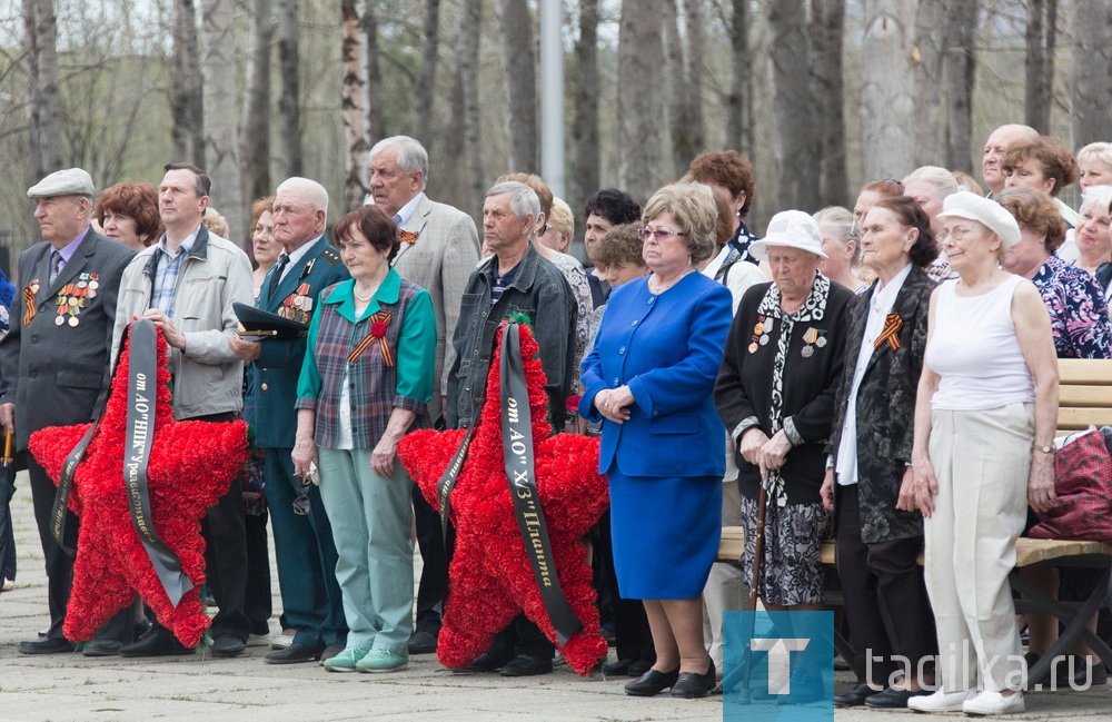 Митинг, посвященный Дню Победы в Великой Отечественной войне 1941-1945 гг. Мемориал Воинской Славы, Рогожино