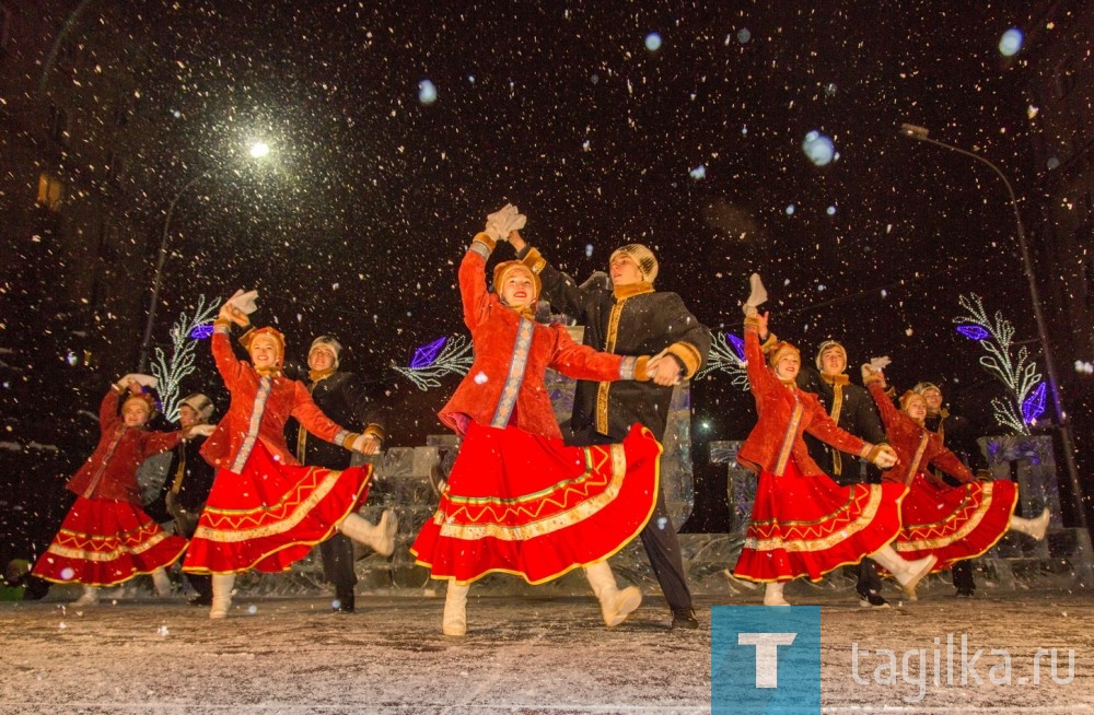 Открытие городской новогодней елки -2017