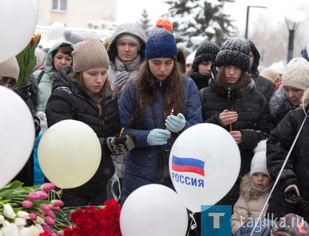  «Минута молчания» в память о погибших на пожаре в Кемерово