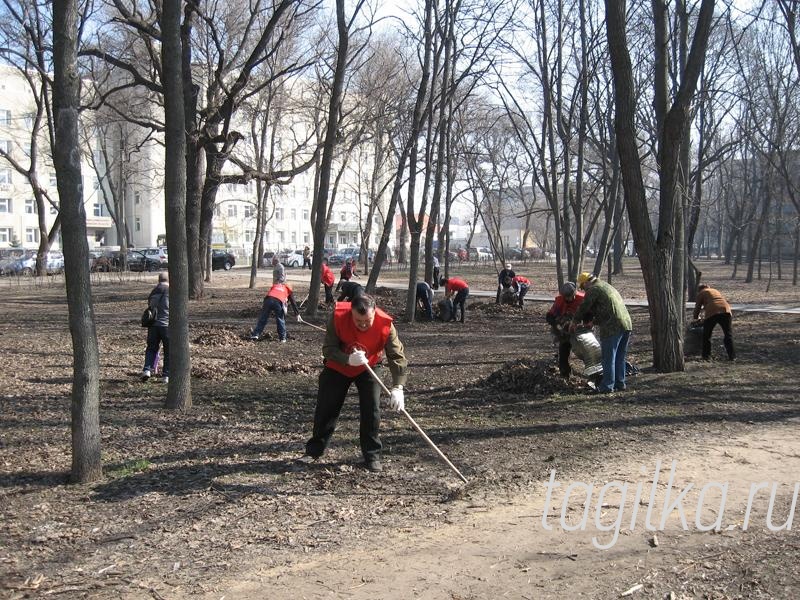 Вчера в Нижнем Тагиле состоялся экологический субботник с участием представителей мэрии