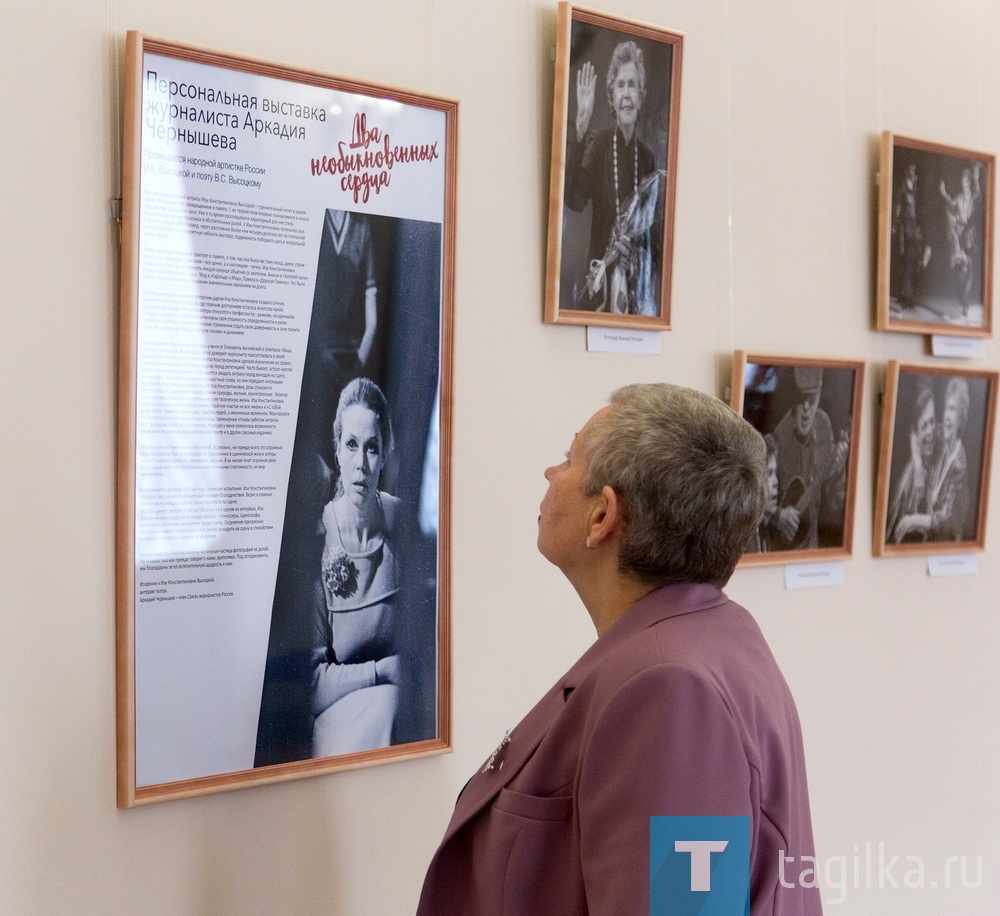 Владимир Высоцкий и Иза Высоцкая в тагильском театре