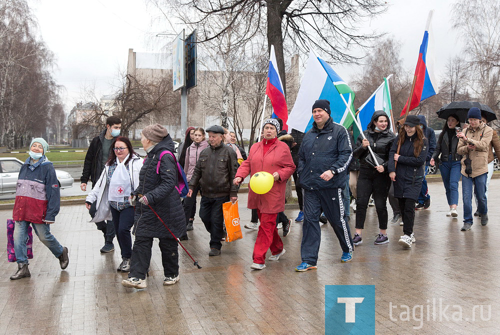 «10 000 шагов» на городской набережной