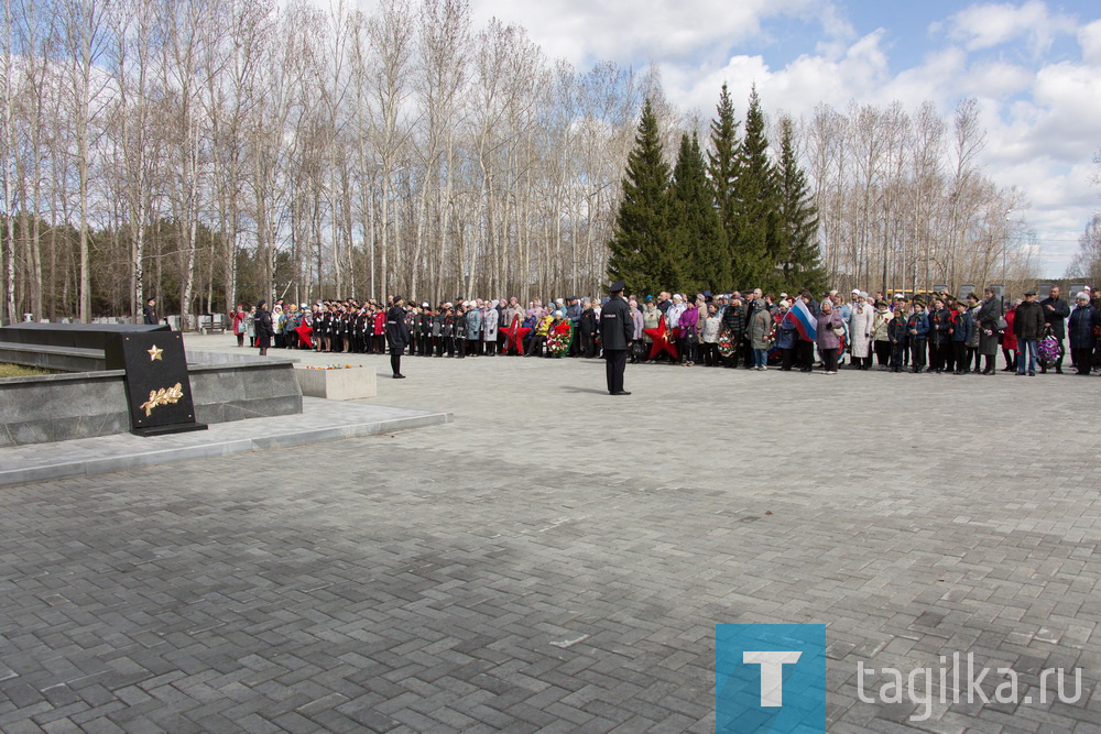 Митинг на мемориале центрального кладбища «Рогожино»