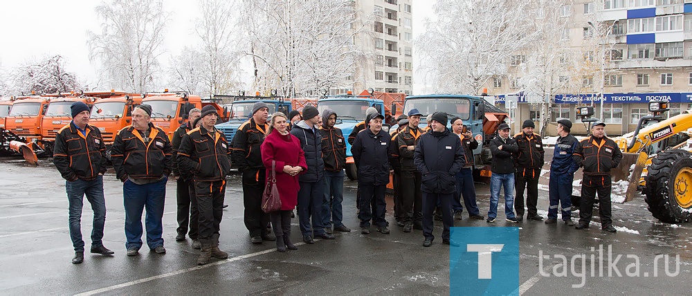 Парад коммунальной техники