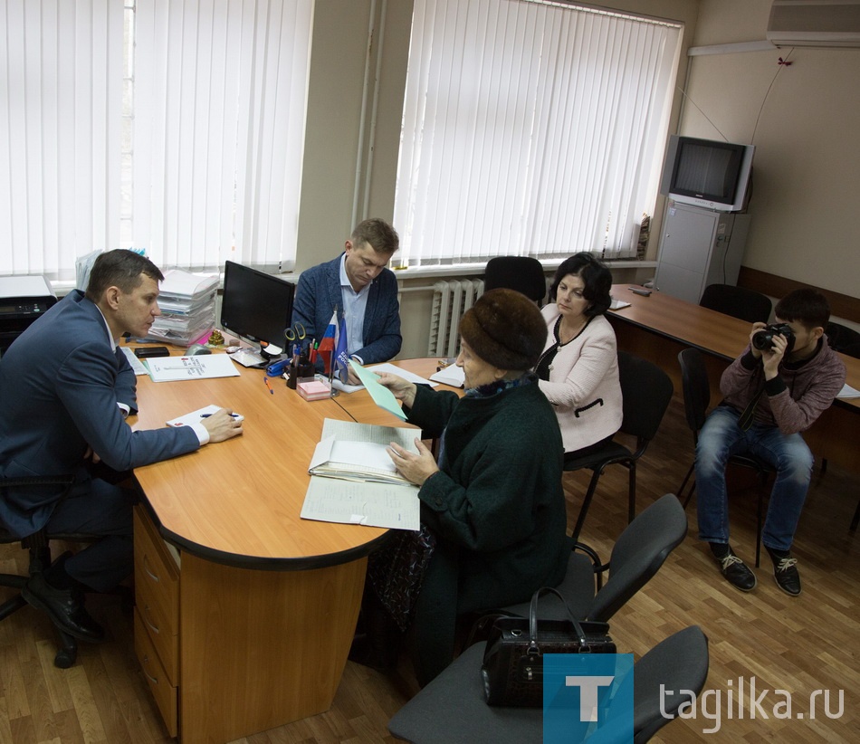 Прием граждан депутатом государственной думы Балыбердиным.
