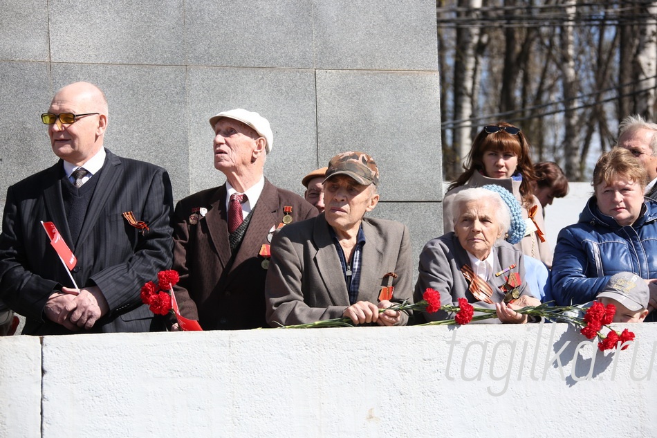 День Победы! Праздничная демонстрация.