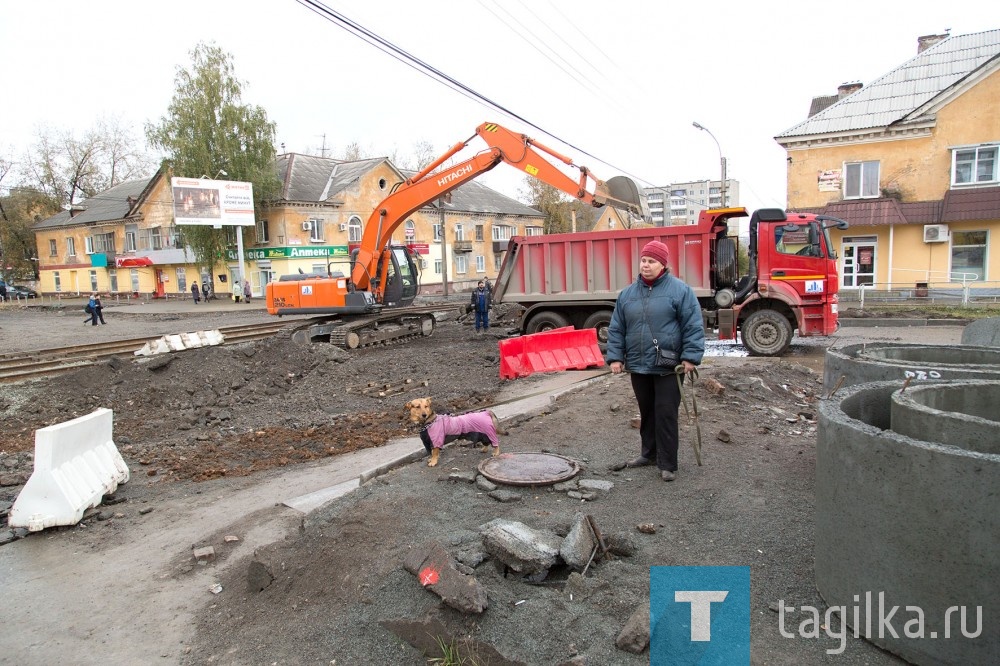 Реконструкция дороги на Космонавтов