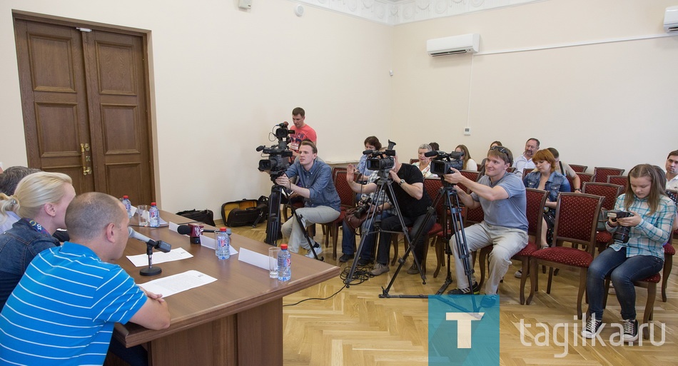 Пресс- конференция театра музыкальной комедии.