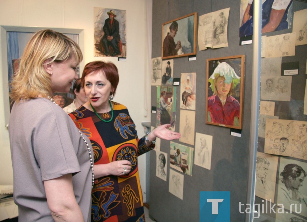 Выставка к 100 - летию Петра Бортнова.