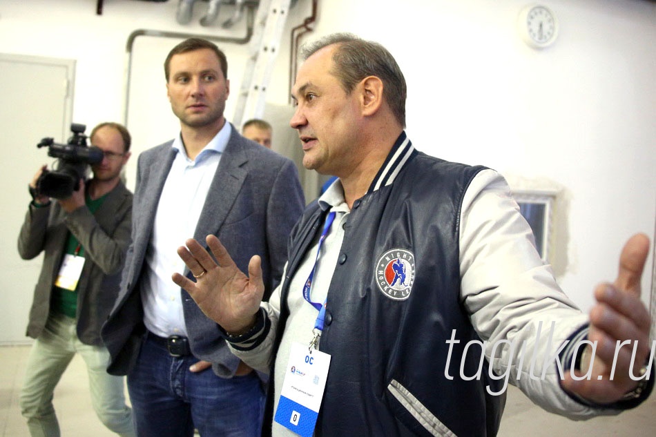 Сергей Носов и Алексей Морозов посетили ФОК «Президентский»