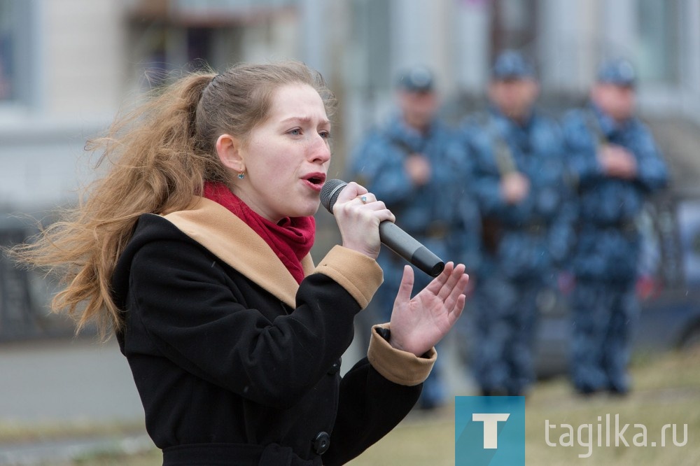 МИТИНГ У ПАМЯТНИКА ТАГИЛЬЧАНАМ – ГЕРОЯМ СОВЕТСКОГО СОЮЗА И ПОЛНЫМ КАВАЛЕРАМ ОРДЕНА СЛАВЫ