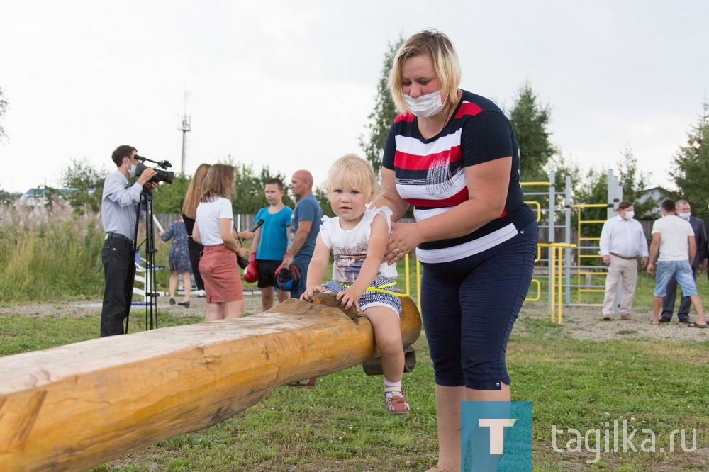 Спортплощадка в ТОС Молодежный