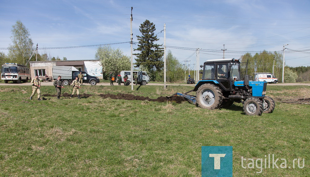 Потушили условное пламя: под Нижним Тагилом прошли пожарные учения