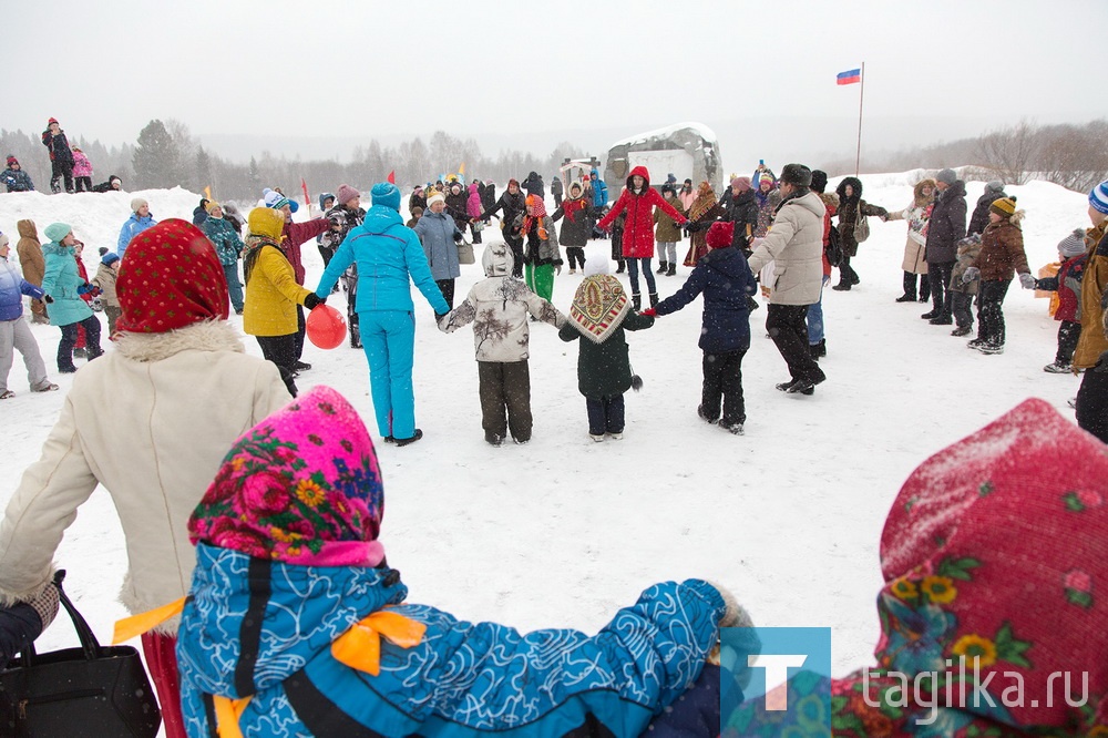 В Усть-Утке встретили Масленицу