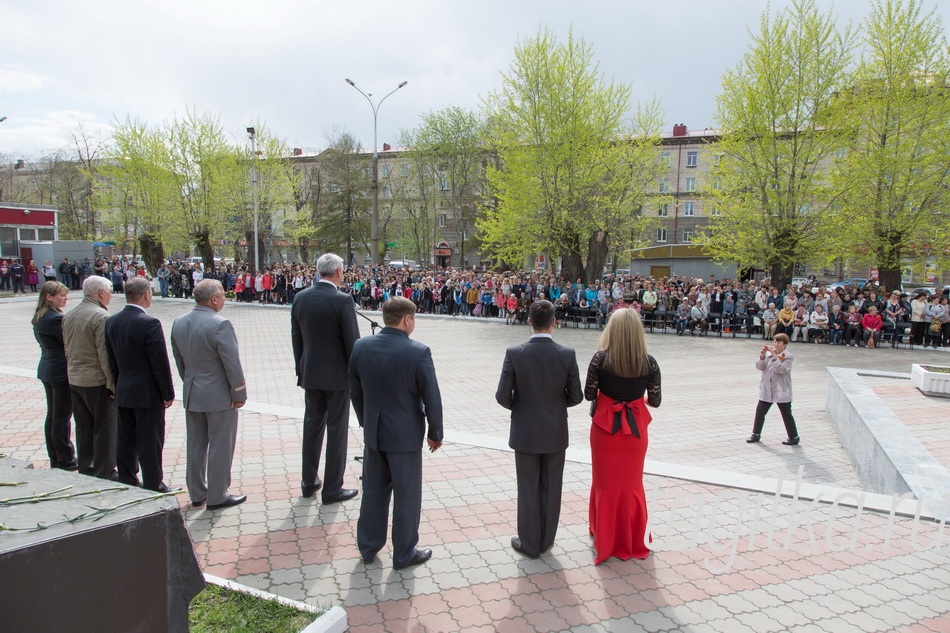 Торжественно-траурный митинг железнодорожников