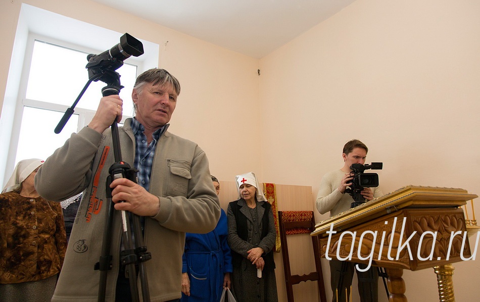 Открытие домового храма во второй городской больнице.