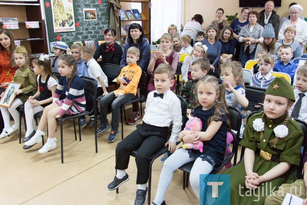 Тагильские малыши собрались на поэтический марафон