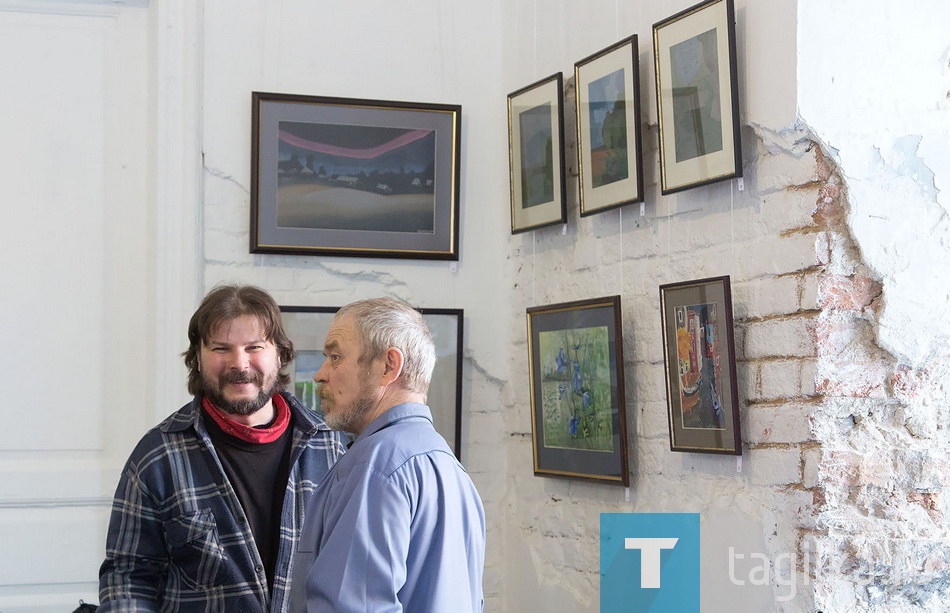 Экспозиция художественных работ. Шевалёвы. Впечатления, этюды и зарисовки