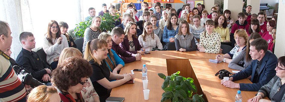 Встреча волонтеров с Главой города.