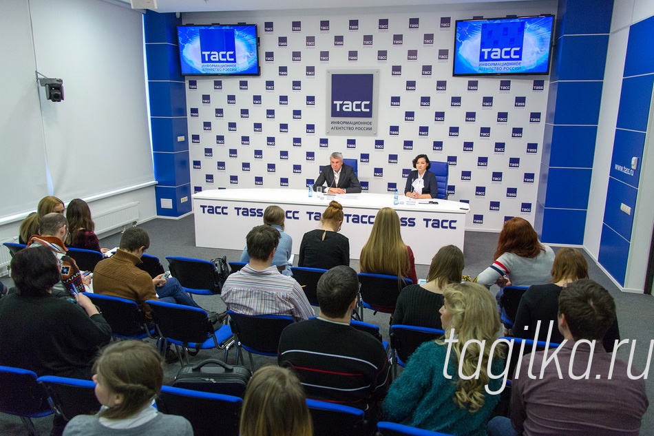 Сегодня в информационном агентстве ИТАР-ТАСС Урал состоялась пресс-конференция Главы Нижнего Тагила Сергея Носова. Мэр ответил на вопросы журналистов ведущих информационных агентств, газет и Интернет-ресурсов уральской столицы и Нижнего Тагила.