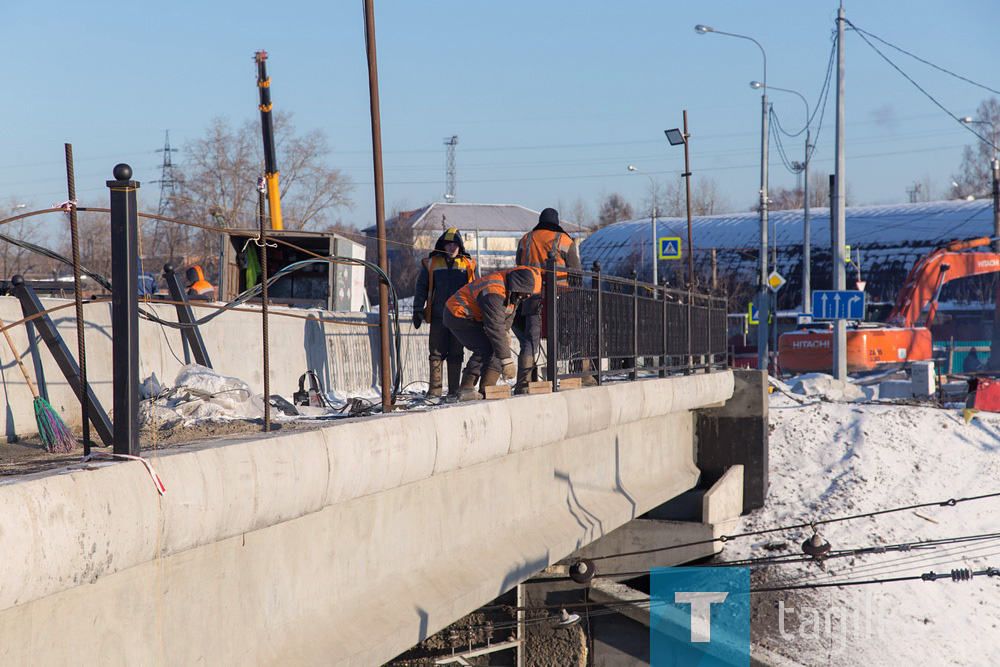 Движение по мосту на улице Циолковского в Нижнем Тагиле откроют к Новому году