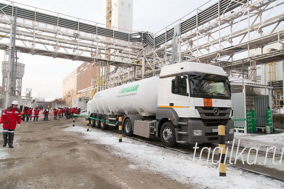 Первые полмиллиона тонн продукции выпустил современный завод по производству технических газов в Нижнем Тагиле