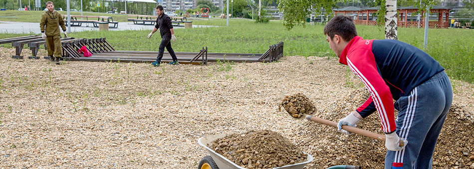 В парке "Народный" появится "Веревочный парк".