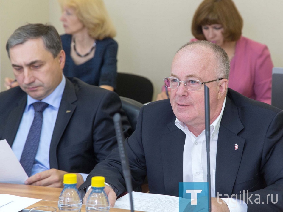 Сергей Носов выступил с ежегодным отчетом перед депутатами нижнетагильской гордумы