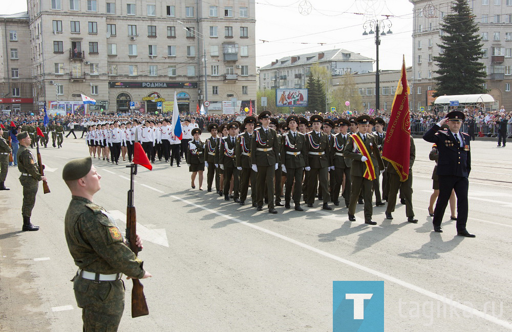 Тагильчане встретили 76-ю годовщину Победы в Великой Отечественной войне