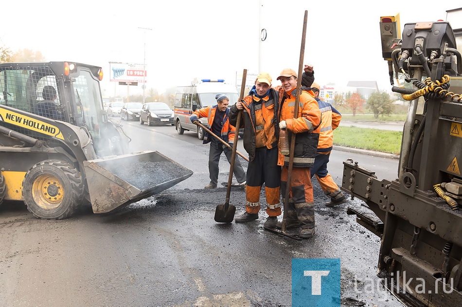 Черноисточинское шоссе «одевается»