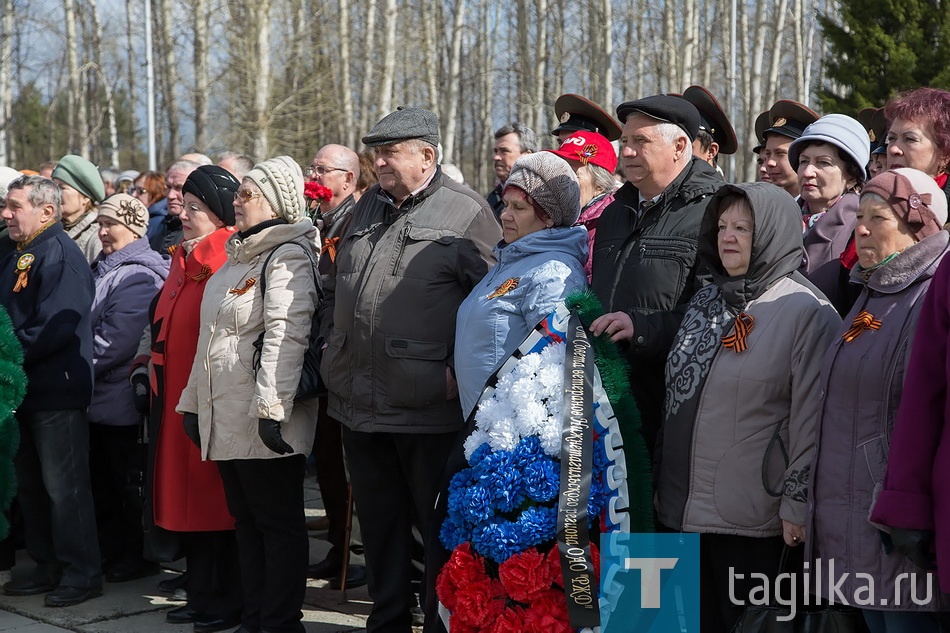 Митинг, посвященный 72-ой годовщине Победы в Великой Отечественной войне