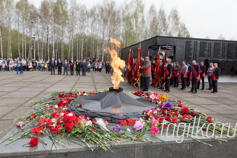 Торжественно-траурный митинг. НТМК.