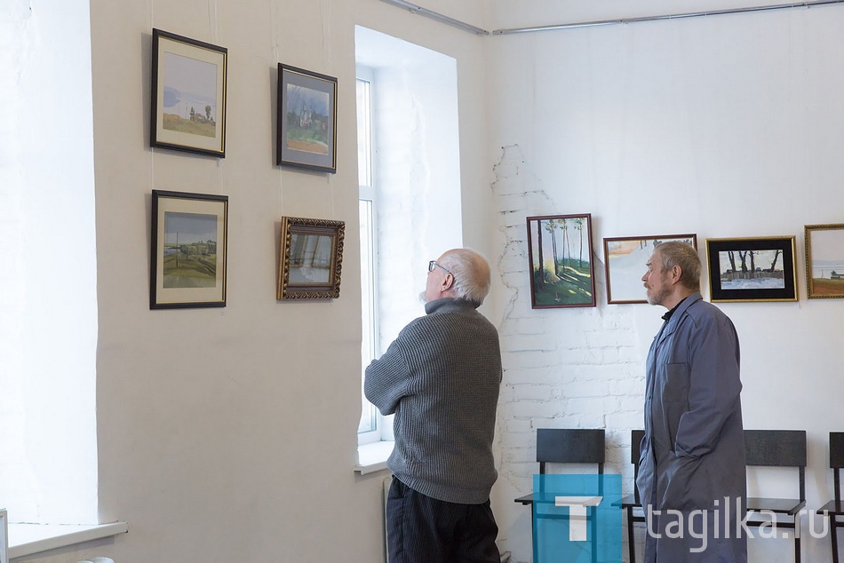 Экспозиция художественных работ. Шевалёвы. Впечатления, этюды и зарисовки