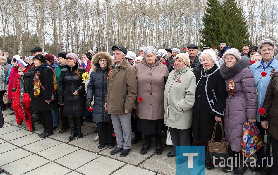 Митинг, посвященный 72-ой годовщине Победы в Великой Отечественной войне