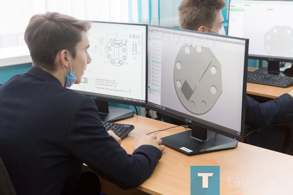 Инженерный дизайн CAD в Нижнетагильском горно-металлургическом колледже имени Е. А. и М. Е. Черепановых