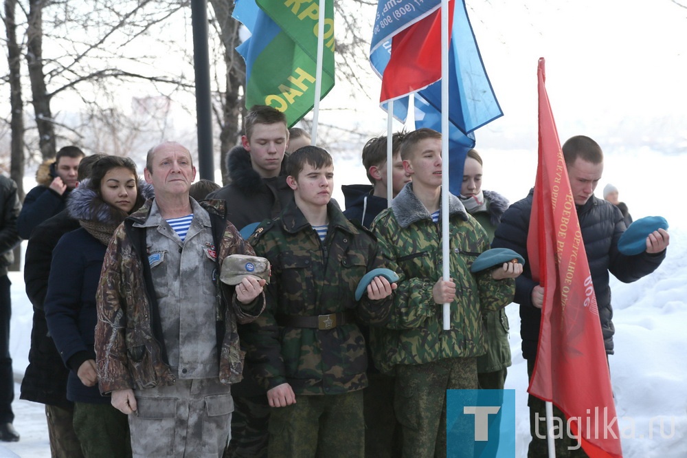 Митинг к 30-летию вывода войск из Афганистана