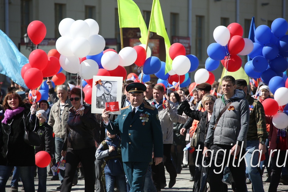 День Победы! Праздничная демонстрация. Продолжение.