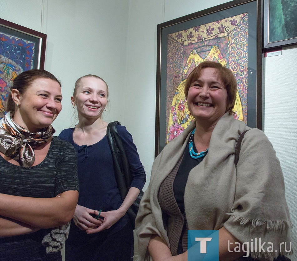 "Путешествие в сад."  Выставка Елены Чебаковой.