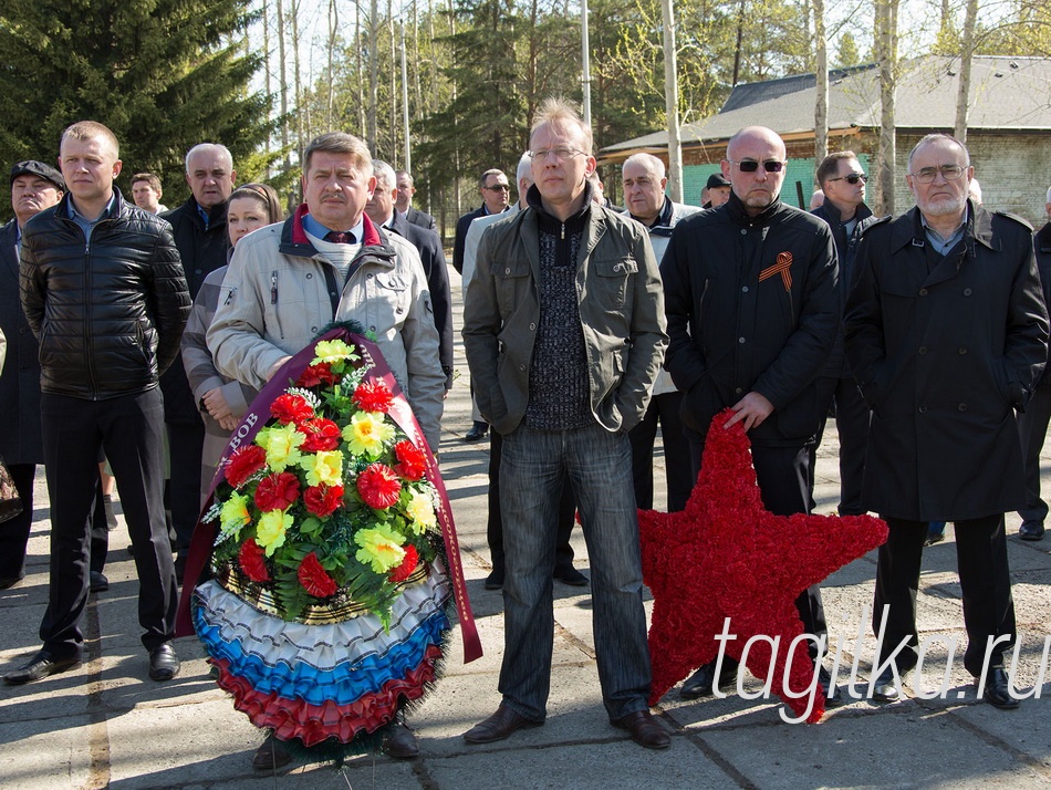 Митинг на мемориале центрального городского кладбища «Рогожино»