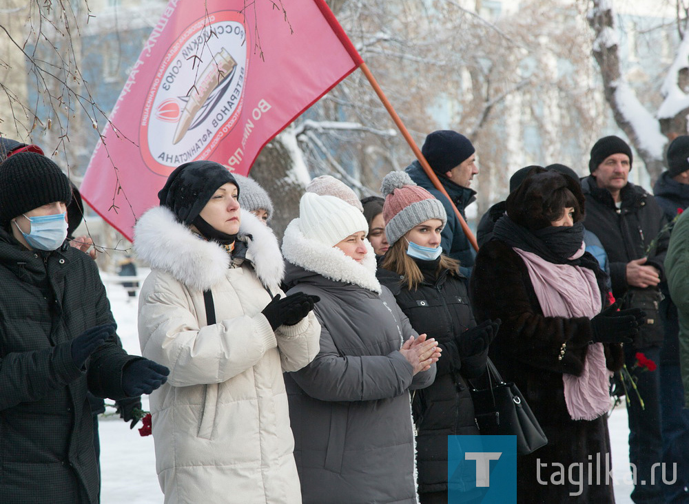 Митинг, посвященный годовщине вывода войск из Афганистана