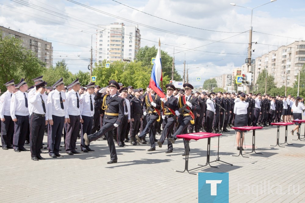 В Нижнем Тагиле 148 молодых полицейских торжественно принесли присягу