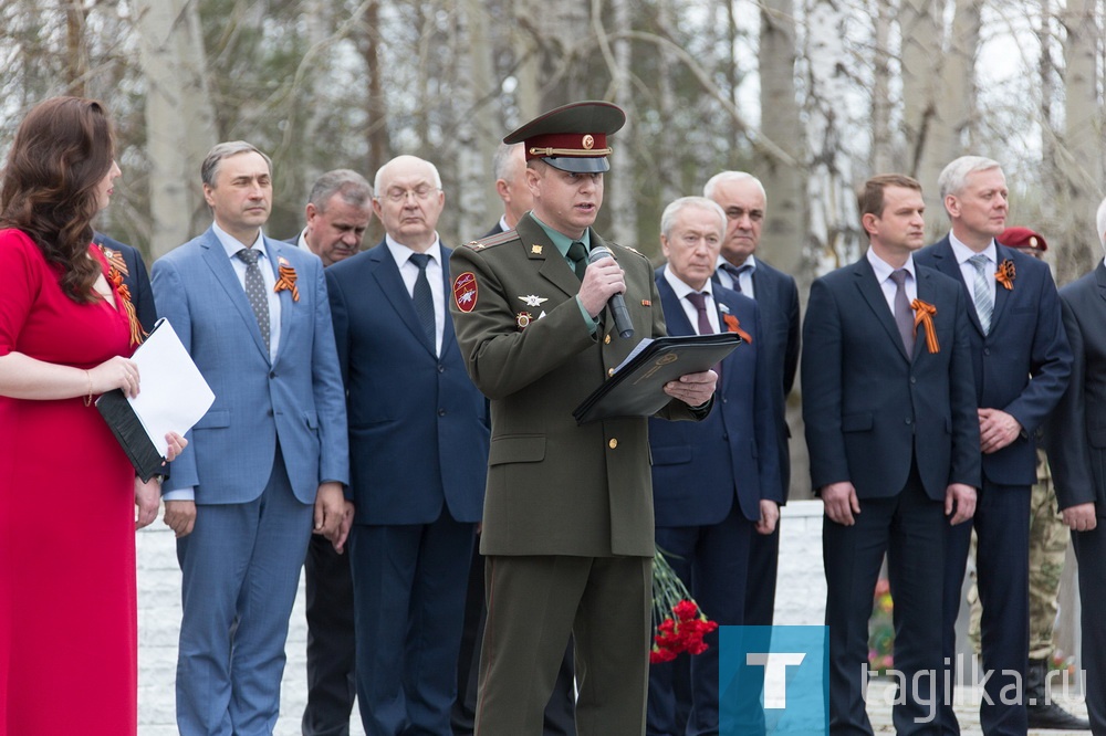 Митинг, посвященный Дню Победы в Великой Отечественной войне 1941-1945 гг. Мемориал Воинской Славы, Рогожино