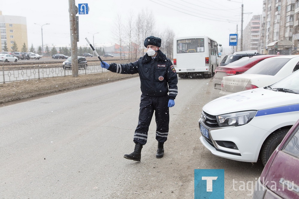 Работа ГИБДД в условиях карантина