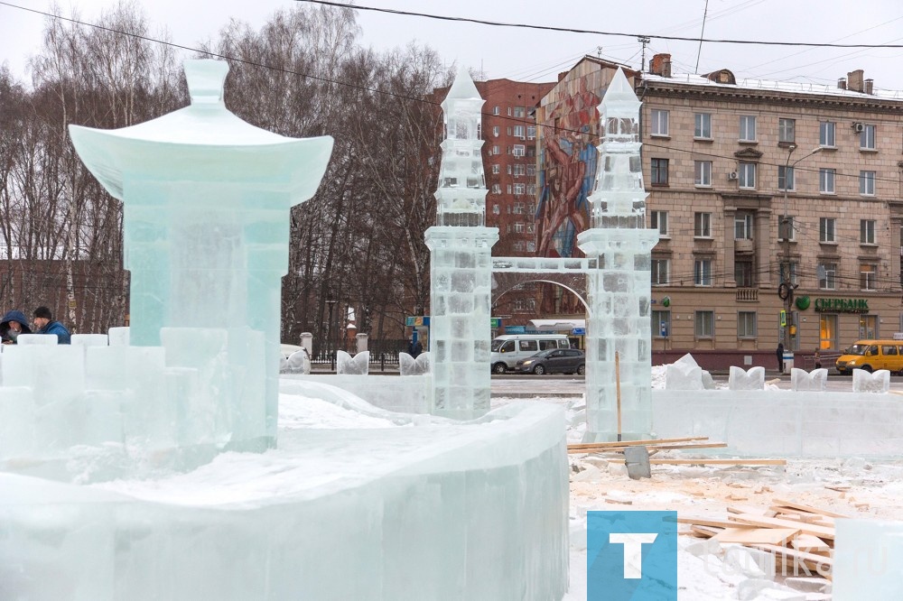 Ледовый городок. 22.12.2018.